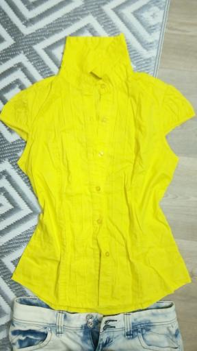 Elastická využená dlhšia blúzka s/m, m