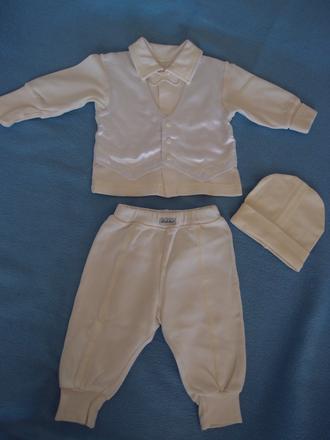 Súprava na krst pre chlapca, richelieu,62