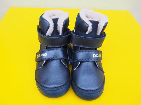 Detské zimné topánky d.d.step podrážka sieti v tme, d.d.step,26