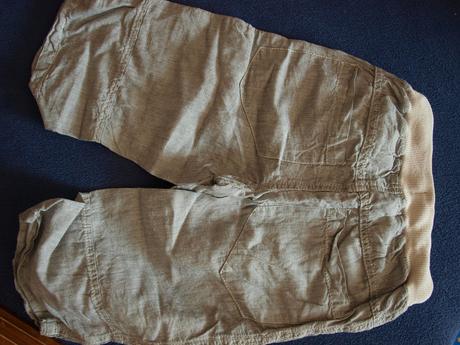 5 x krátke nohavice na leto,viac druhov,cena 4 eur, h&m,110