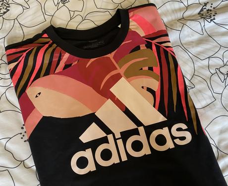 Adidas tričko s potlačou oversize, adidas