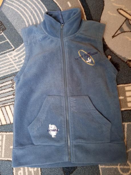 Hrubá flísová vesta, 122