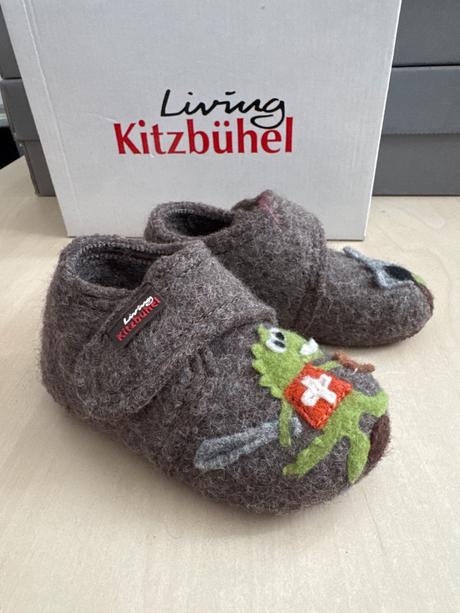 Detské papučky z ovčej vlny living kitzbühel, 20