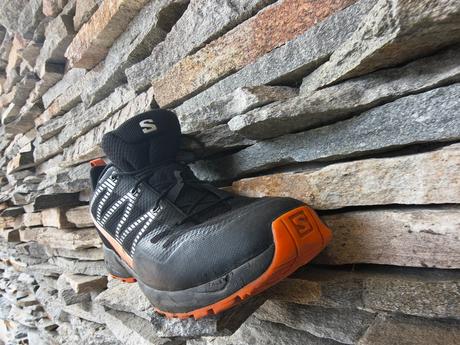 Detské turistické topánky salomon outscape, veľ.38, salomon,38