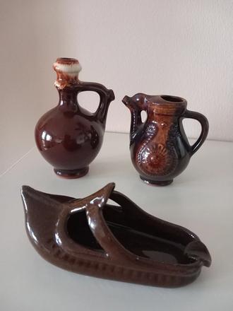 Staršia dekoračná keramika po mame - 3ks spolu,