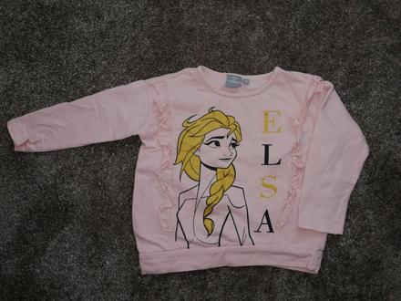 Predám zatepelne tričko frozen, disney,98