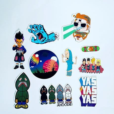 Vinyové nálepky skladom 10ks,