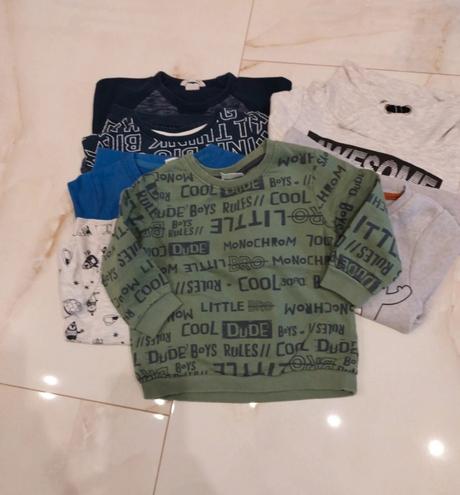 Chlapcenske mikiny 9ks, 98