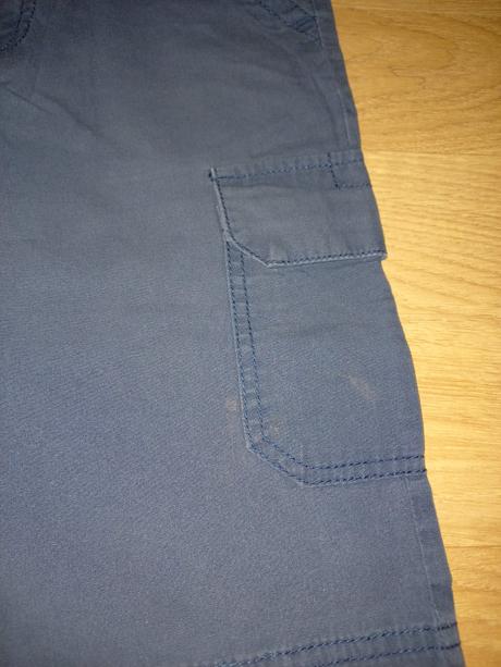 Tmavomodré šortky, f&f,140