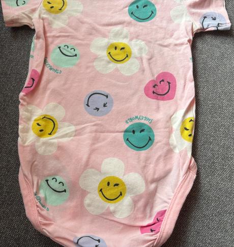 Krasne smilove bodynko top stav, h&m,86