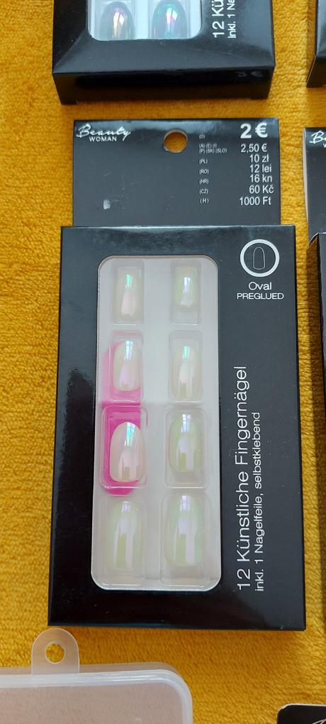 Umelé nechty 6 balení, 