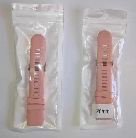 Silikónový remienok na hodinky_20 mm, 