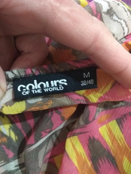 Letná blúzka, colours of the world,38