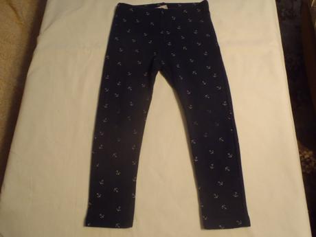 Modré legíny s kotvami, kids,104