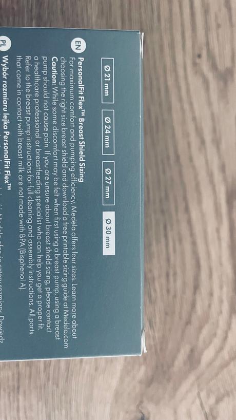 Medela prsný nadstavec personalfit flex xl 2 ks, 