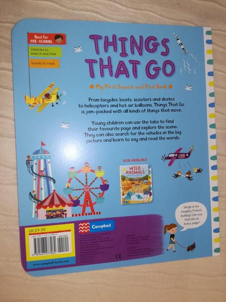 Campbell things that go search and find,