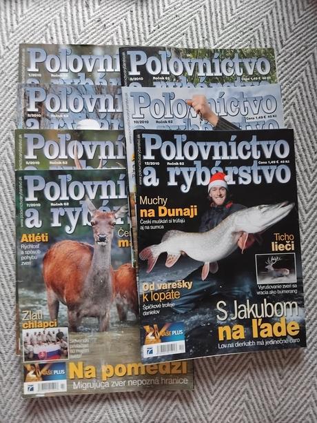 Časopisy poľovnictvo a rybarstvo, 