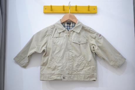 Detská béžová prechodná bunda next 92, next,92