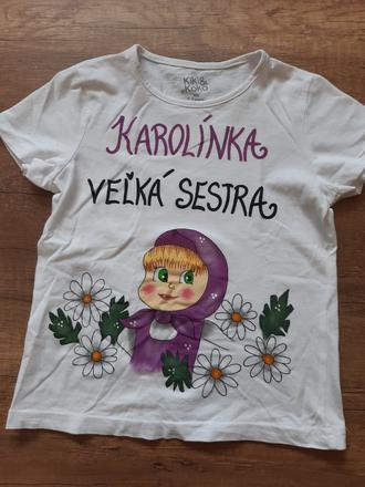 Tričko karolínka, 110