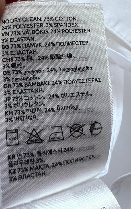 Blúzka / košeľa pre dievča, h&m,122