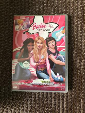 Dvd barbie deníček,