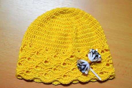 Detská háčkovaná čiapočka, <50 - 158