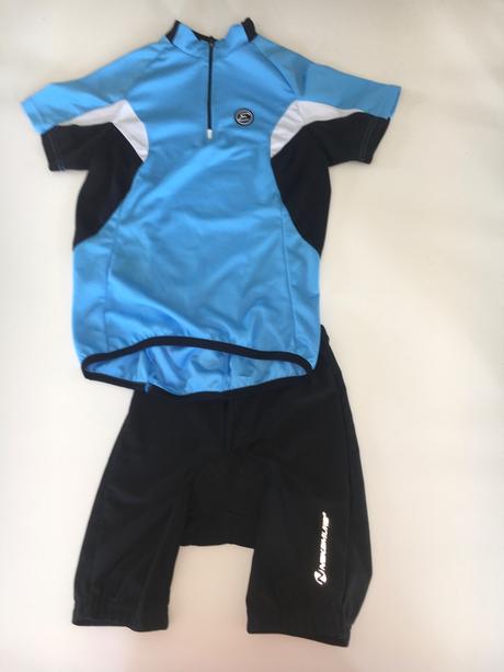 Cyklistické nohavice s tričkom, nakamura,140