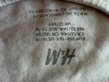 Basic biele tricko h&m, h&m,164