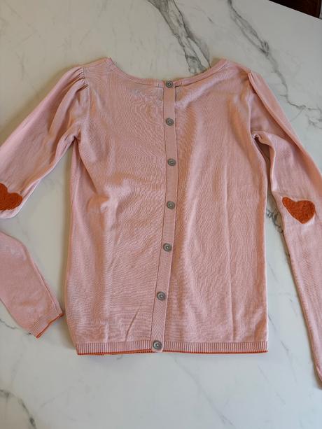 Scotch&soda svetrik so srdcami na lakťoch s, s