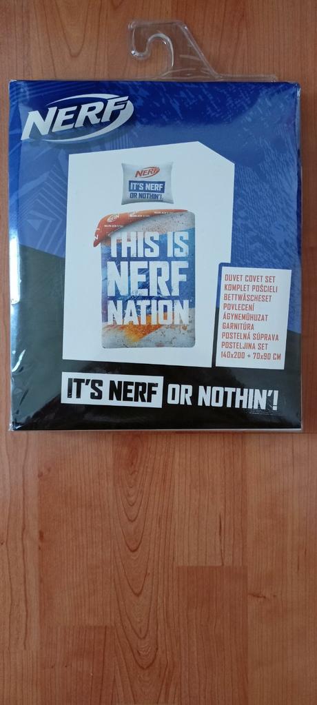 Obliečky nerf, 