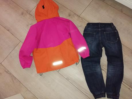 Športová bunda + rifle, kappahl,122