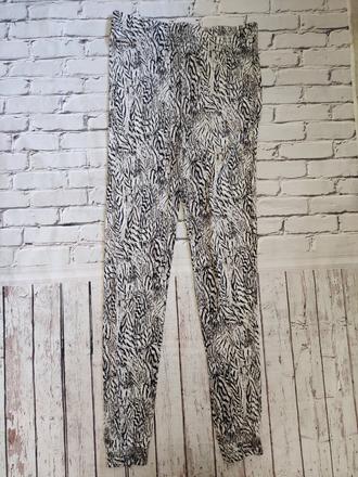 Letné upletové nohavice free quent, s