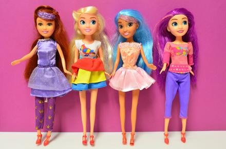 Bábiky glimma sparkle girlz, 