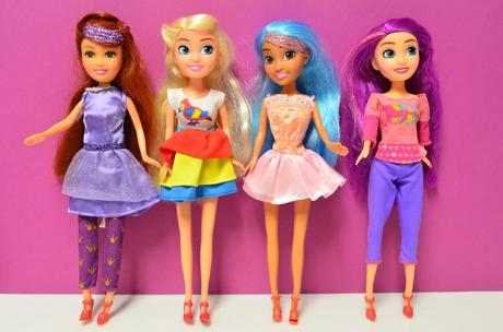 Bábiky glimma sparkle girlz, 