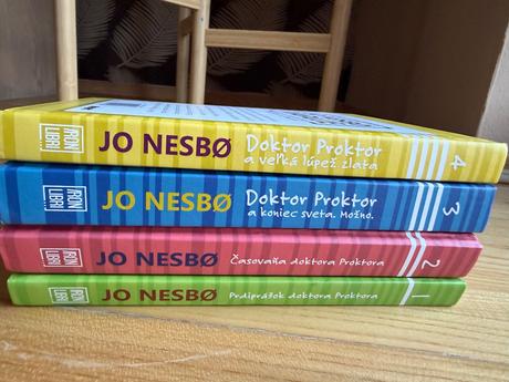 Jo nesbo - dr. proktor 4 diely, 