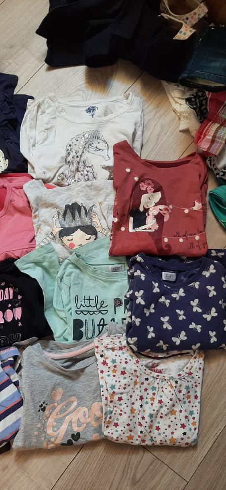 Balik tričká 110/116...20ks, 104–116