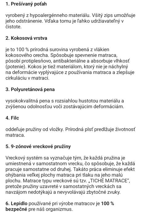 Madrac, šírka (cm): 90,dĺžka (cm): 200