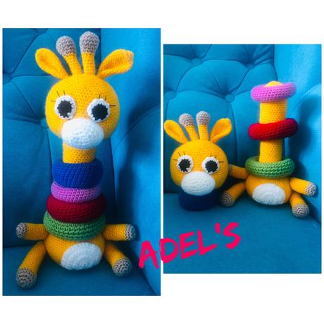Háčkovaná hračka pre detičky,