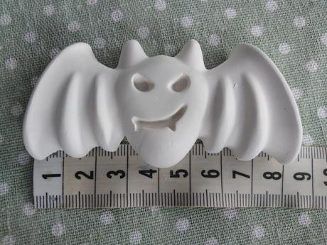 Sadrovy netopier halloween,