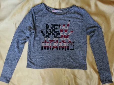 Pletené tričko, new yorker,s