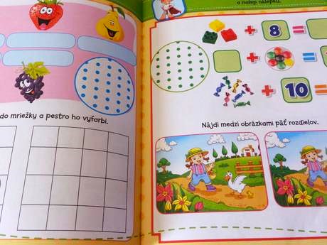 Chlapci - aktivity s nálepkami,