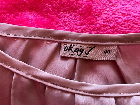 Saténový top, okay,40