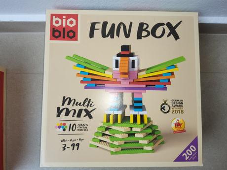 Bioblo, 200 ks, fun box, stavebnica, bezchybná,