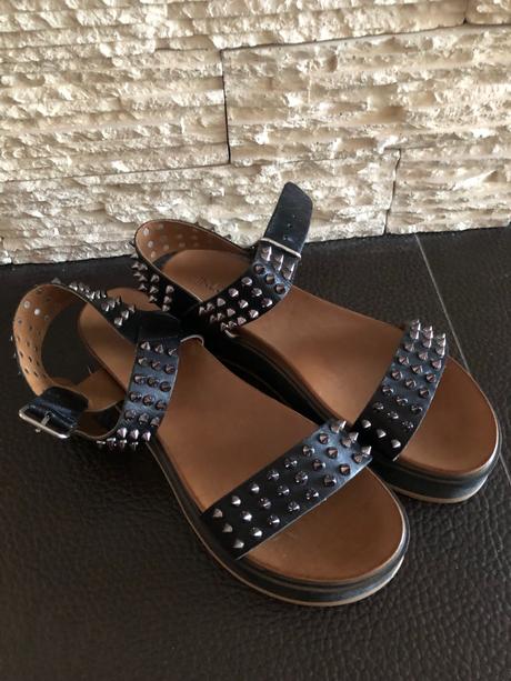 Inuovo kožené štýlové sandále, 40