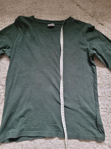 Tričko s dlhým rukávom lindex zelené, lindex,128