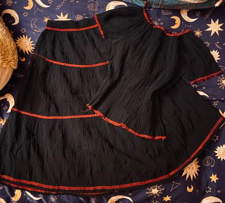 Súprava sukňa a tričko na španielsky štýl, 116