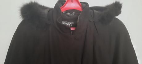 Kabát dlhý,  kapuca odpínateľná - vel. 44, 44