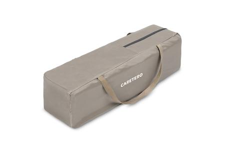 Caretero detská skladacia ohrádka quadra brown, šírka (cm): 80,dĺžka (cm): 80