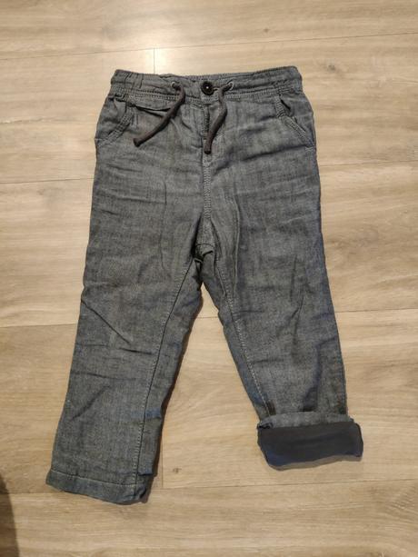 Hrubé nohavice, h&m,92