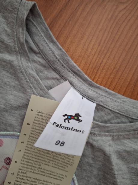 Dievčenské tričko, c&a,98